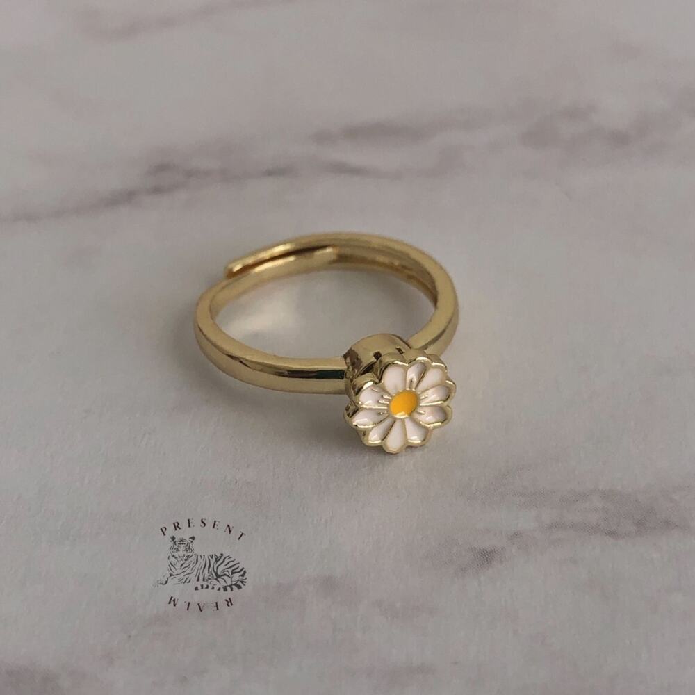 Fidget Ring, Anxiety Ring for Women, Spinner Ring, Y2K Ring, Adjustable Ring